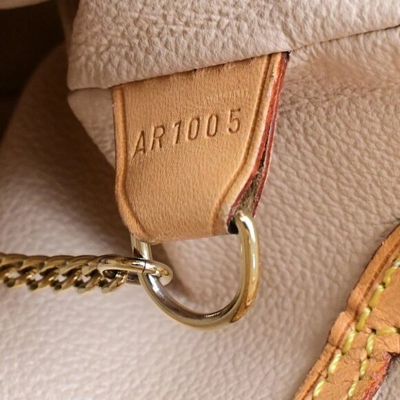 LOUIS VUITTON BUCKET PM Shoulder Tote Bag Monogram Leather Brown - Picture 5 of 16